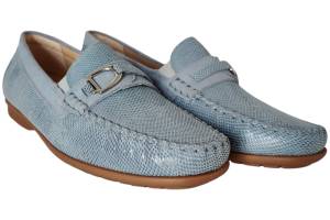 SIOUX 2141070 CORTIZIA licht blauw instapper - www.claessensschoenen.nl