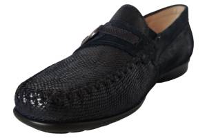 SIOUX 8166973 CORTIZIA blauw instapper - www.claessensschoenen.nl