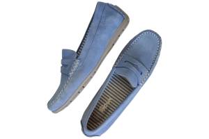SIOUX 2140332 CARMONA blauw instapper - www.claessensschoenen.nl