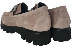 SIOUX MEREDITH 3141341 beige veterschoen - www.claessensschoenen.nl