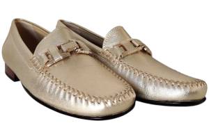 SIOUX 2140960  CAMBRIA goud instapper - www.claessensschoenen.nl
