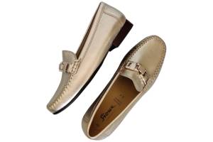 SIOUX 2140960  CAMBRIA goud instapper - www.claessensschoenen.nl