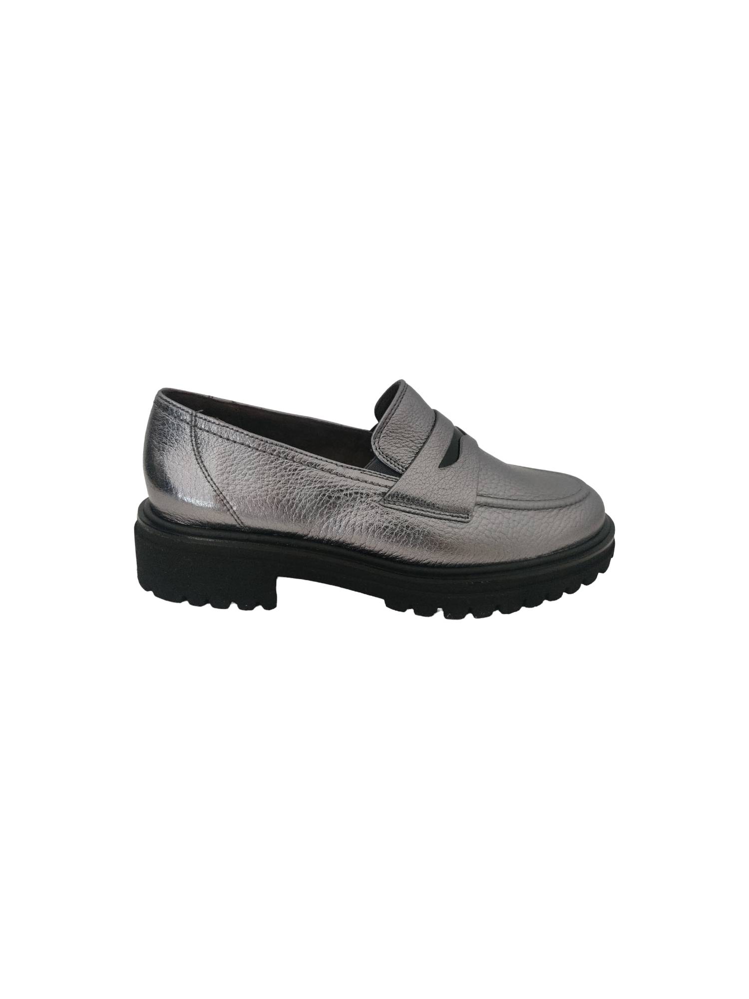 PAUL GREEN 1120 antraciet instapper - www.claessensschoenen.nl