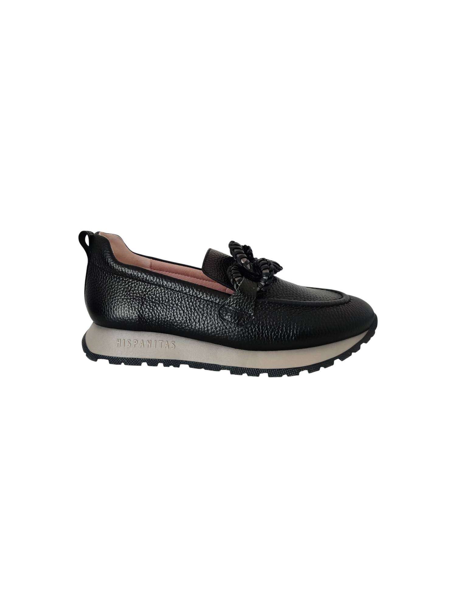 HISPANITAS HI254238 zwart instapper - www.claessensschoenen.nl