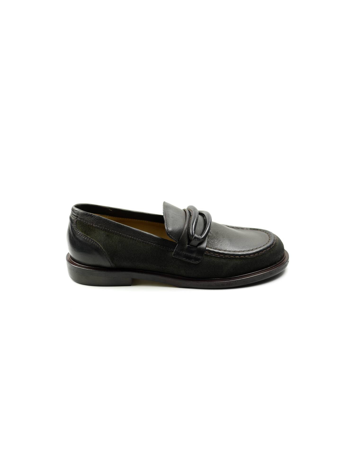 ZOE LEA 01 groen instapper - www.claessensschoenen.nl