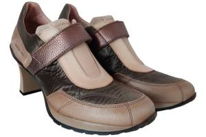HISPANITAS HI254350 taupe pump - www.claessensschoenen.nl