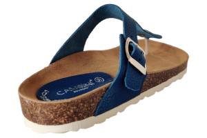 CASARINI 24502 licht blauw slippers - www.claessensschoenen.nl