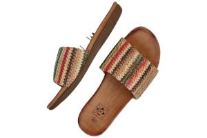 BRIDGE FOOT 25157653 multi collor slippers - www.claessensschoenen.nl