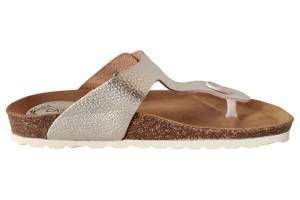 CASARINI 24502 goud slippers - www.claessensschoenen.nl