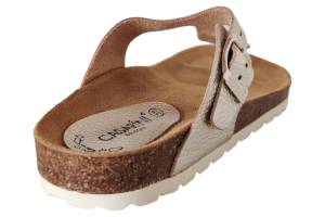 CASARINI 24502 goud slippers - www.claessensschoenen.nl