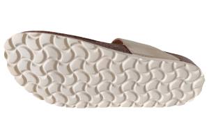 CASARINI 24502 goud slippers - www.claessensschoenen.nl