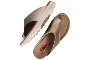 GABOR 66.812.62 brons slippers - www.claessensschoenen.nl