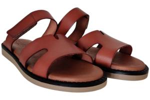CASARINI 25390 cognac slippers - www.claessensschoenen.nl