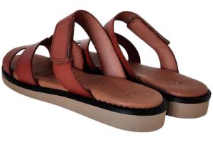 CASARINI 25390 cognac slippers - www.claessensschoenen.nl