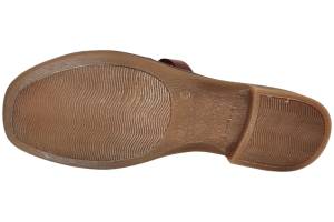 CASARINI 25302 bruin slippers - www.claessensschoenen.nl