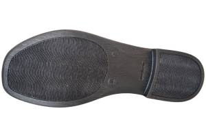 CASARINI 25300 zwart slippers - www.claessensschoenen.nl