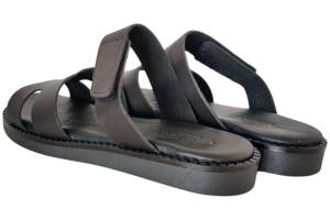 CASARINI 25390 zwart slippers - www.claessensschoenen.nl