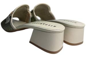 HISPANITAS RHV254071 beige slippers - www.claessensschoenen.nl