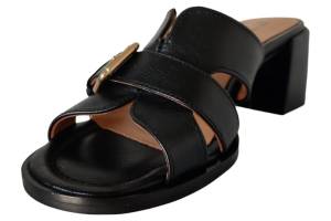 MJUS T18008 zwart slippers - www.claessensschoenen.nl