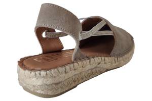 FABIOLAS 615800 beige sandaal - www.claessensschoenen.nl