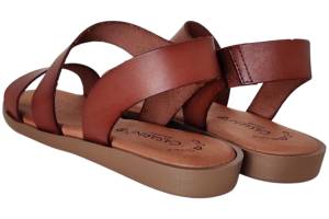 CASARINI 25362 cognac sandaal - www.claessensschoenen.nl