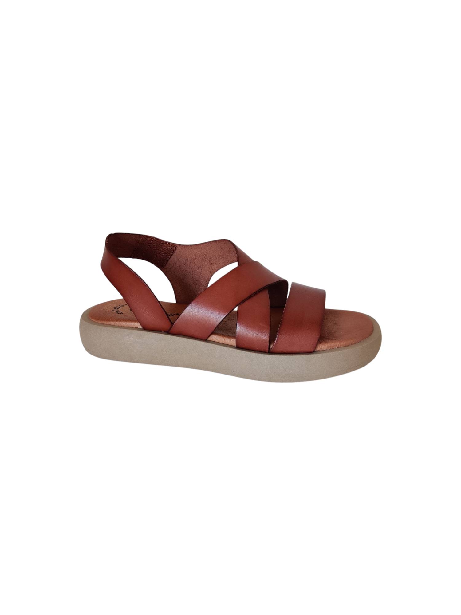 CASARINI 25380 cognac sandaal - www.claessensschoenen.nl