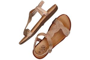 BRIDGE FOOT 20157086 multi collor sandaal - www.claessensschoenen.nl