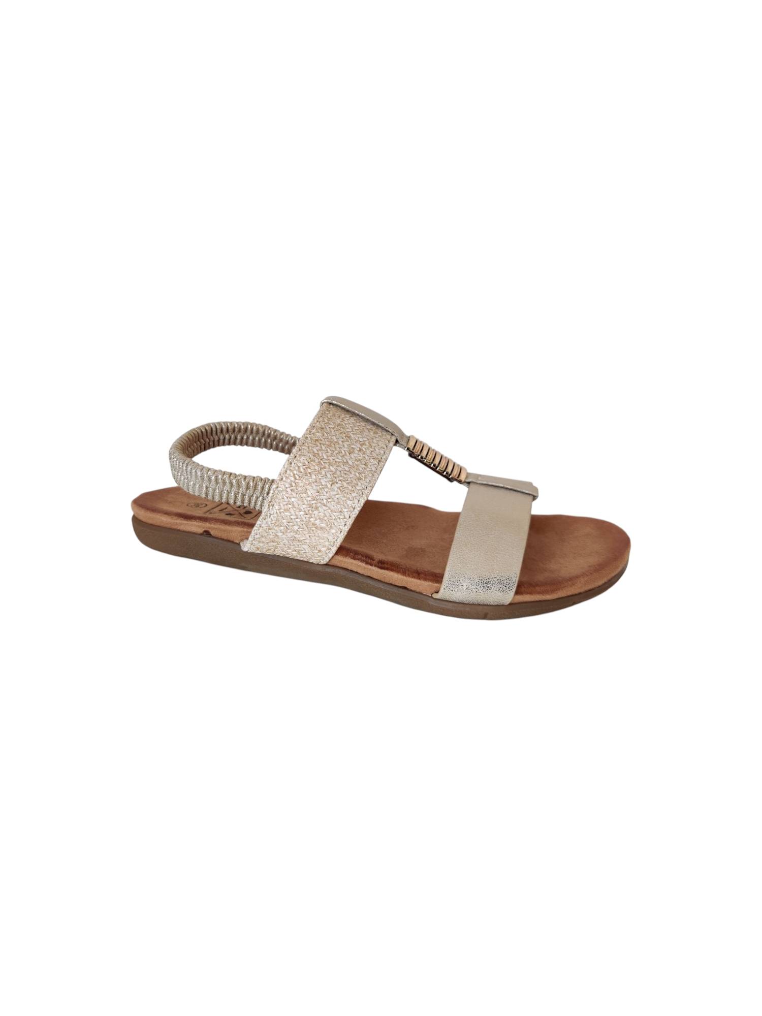 BRIDGE FOOT 25157630 goud sandaal - www.claessensschoenen.nl