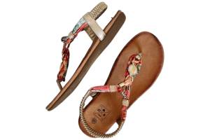 BRIDGE FOOT 24157520 goud sandaal - www.claessensschoenen.nl
