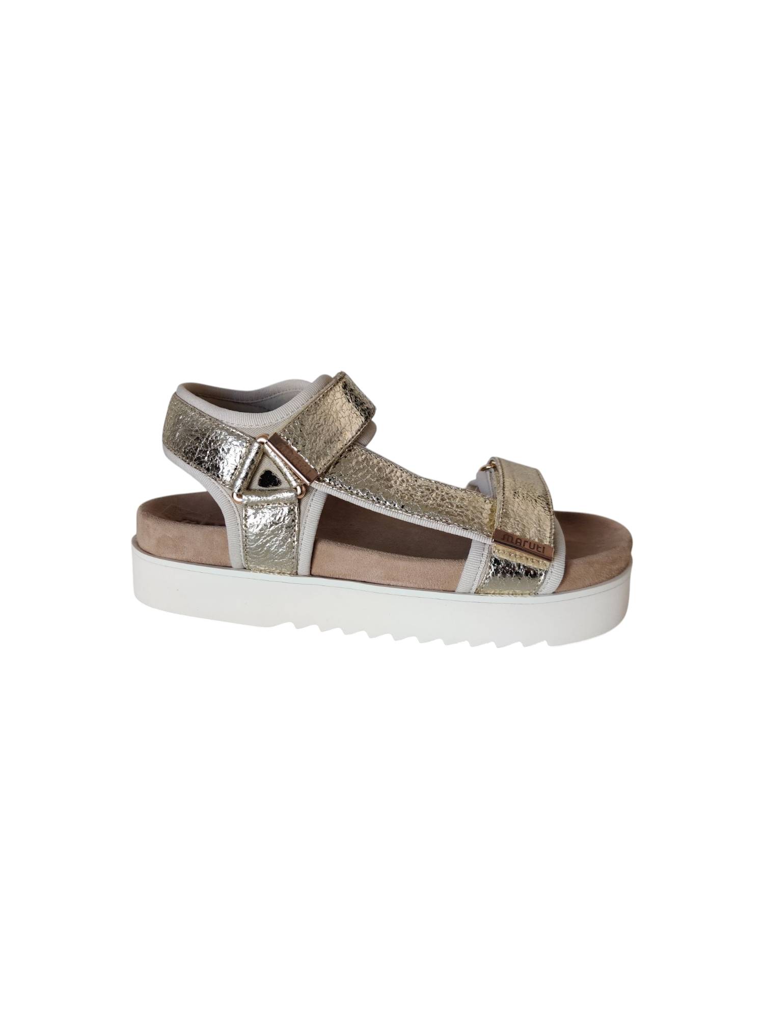 MARUTI 66.1653.02 goud sandaal - www.claessensschoenen.nl
