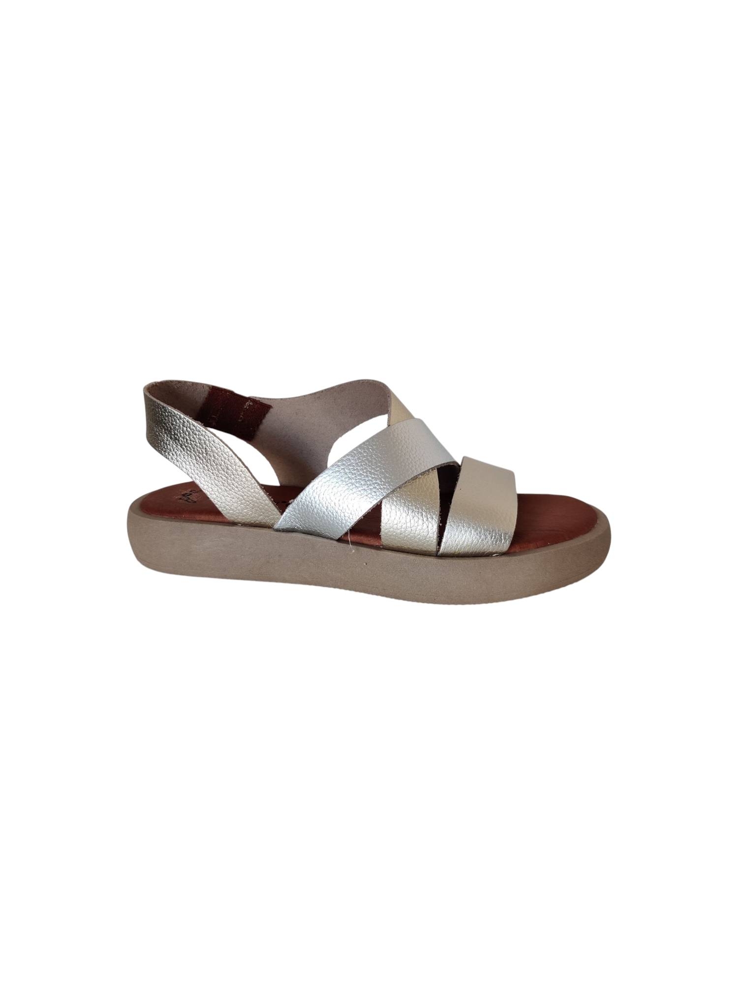 CASARINI 25380 goud sandaal - www.claessensschoenen.nl