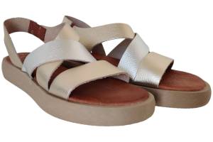 CASARINI 25380 goud sandaal - www.claessensschoenen.nl