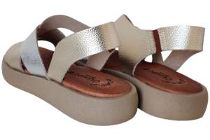CASARINI 25380 goud sandaal - www.claessensschoenen.nl