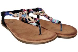 BRIDGE FOOT 24157520 zwart sandaal - www.claessensschoenen.nl