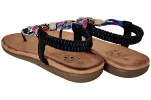 BRIDGE FOOT 24157520 zwart sandaal - www.claessensschoenen.nl
