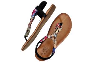 BRIDGE FOOT 24157520 zwart sandaal - www.claessensschoenen.nl