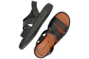 CASARINI 25380 zwart sandaal - www.claessensschoenen.nl