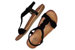 BRIDGE FOOT 20157086 zwart sandaal - www.claessensschoenen.nl