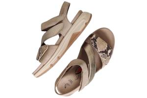 GABOR 66.882.63 beige sandaal - www.claessensschoenen.nl