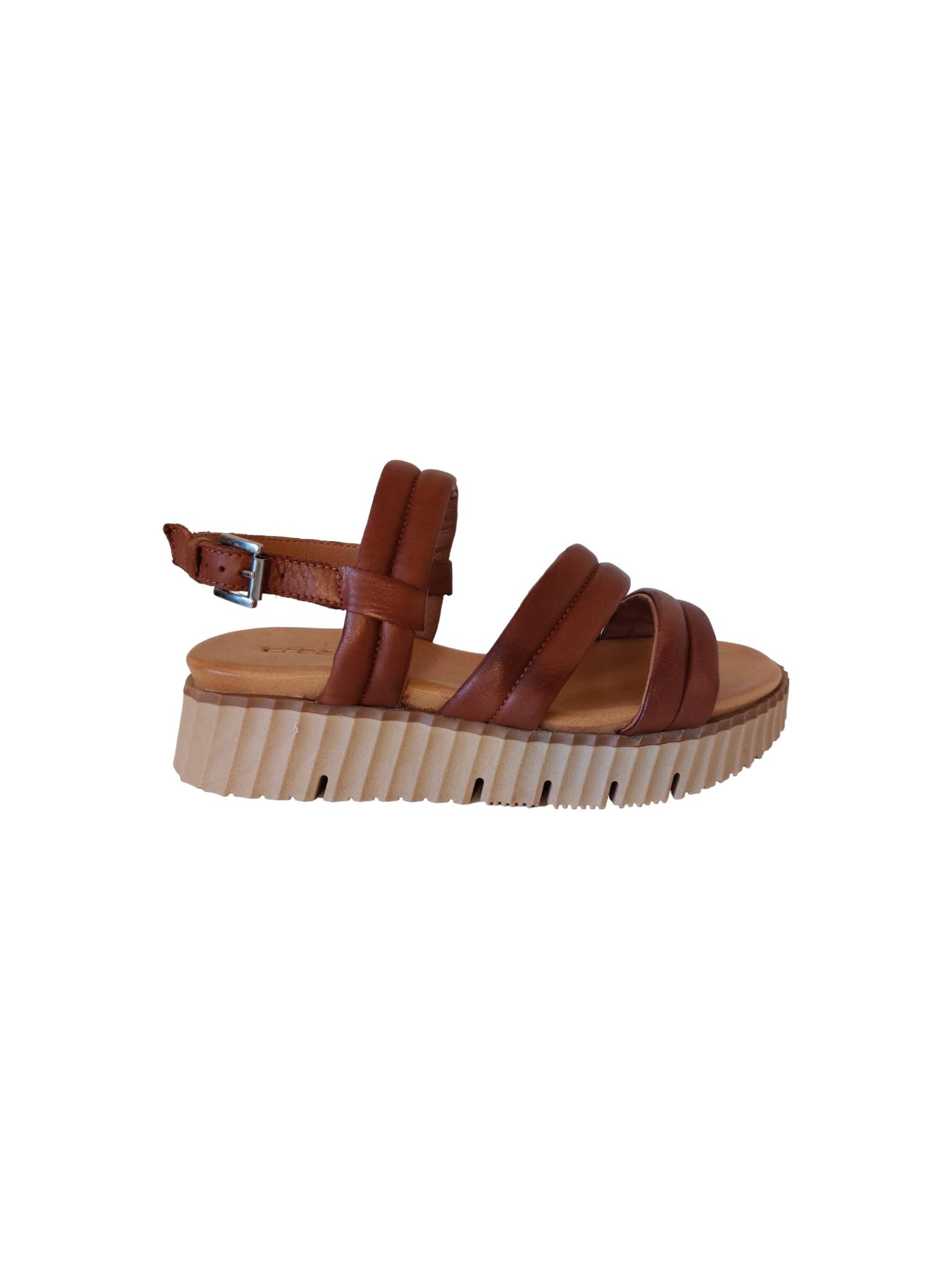 CREATOR 23361 cognac sandaal - www.claessensschoenen.nl