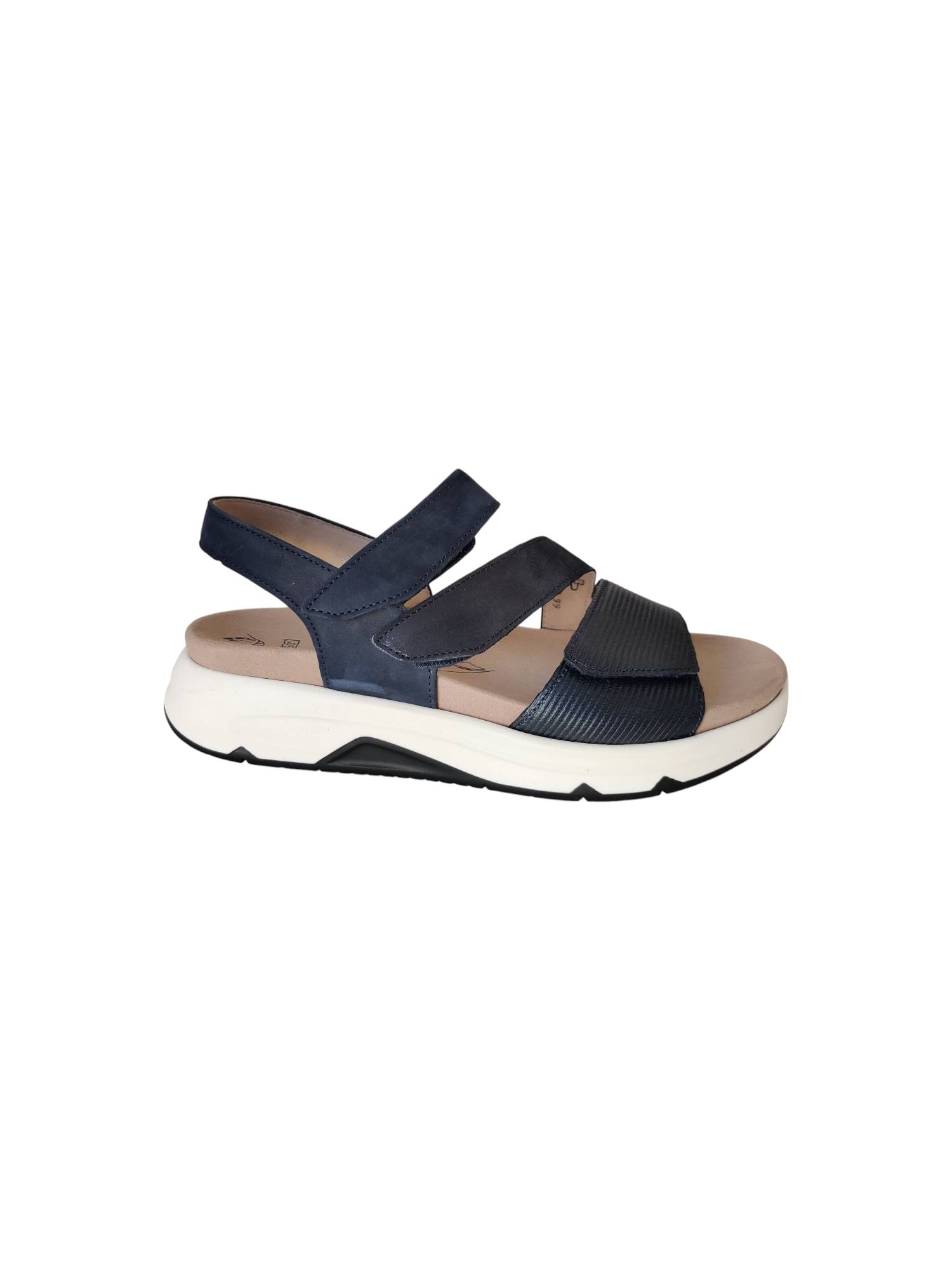 GABOR 66.882.66 blauw sandaal - www.claessensschoenen.nl