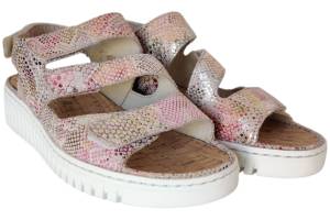 WALDLAUFER 955003-164-254 multi collor sandaal - www.claessensschoenen.nl