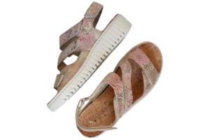 WALDLAUFER 955003-164-254 multi collor sandaal - www.claessensschoenen.nl