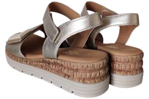 GABOR 62.700.82 brons sandaal - www.claessensschoenen.nl