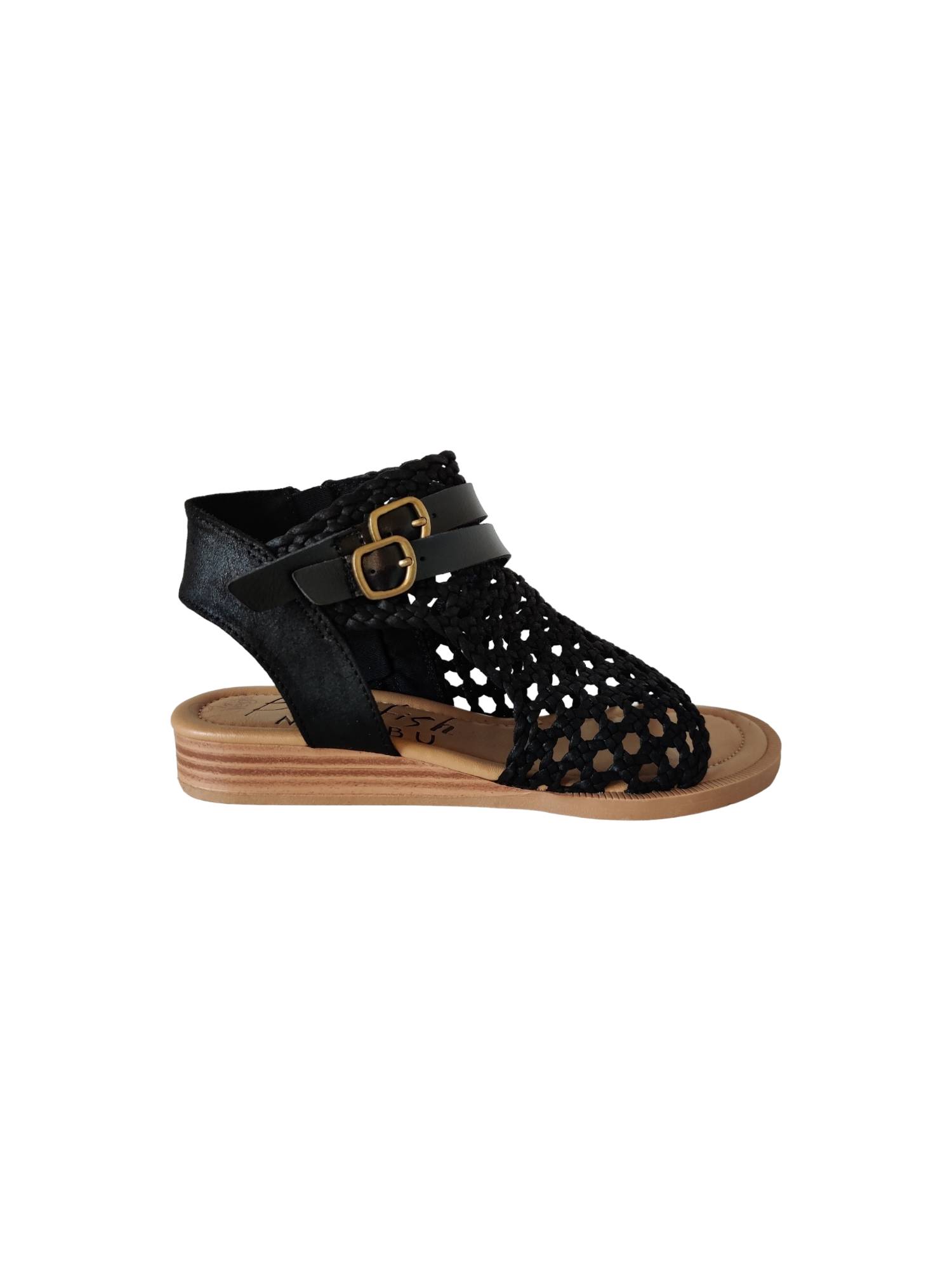 BLOWFISH ANUELLA zwart sandaal - www.claessensschoenen.nl