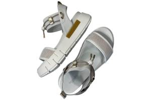 NERO GIARDINI 10700 wit sandaal - www.claessensschoenen.nl