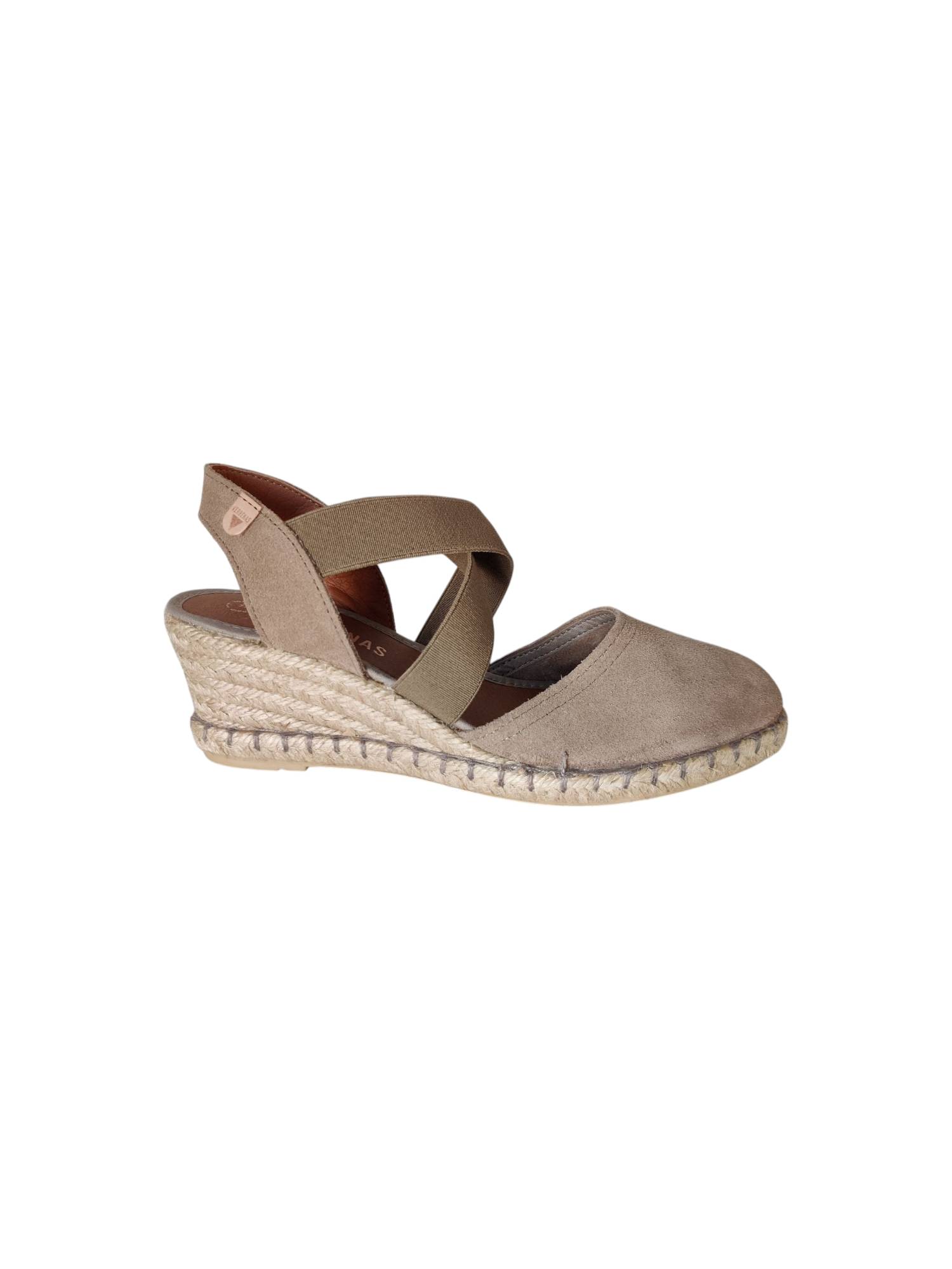 VERBENAS MILA SERRAJE beige sandaal - www.claessensschoenen.nl