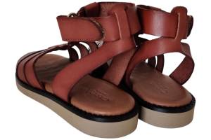 CASARINI 25392 cognac sandaal - www.claessensschoenen.nl