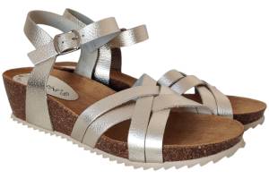 CASARINI 25001 goud sandaal - www.claessensschoenen.nl