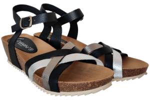 CASARINI 25001 zwart sandaal - www.claessensschoenen.nl